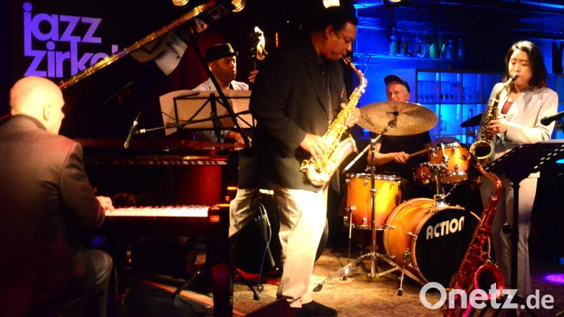 &quot;Soulchemistry&quot; begeistert die Zuhörer beim Jazz-Zirkel in Weiden. Bild: Kunz