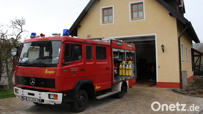 Der Bedarf der Feuerwehren - im Bild das Löschgruppenfahrzeug 8 in Kirchenreinbach - ist eine Pflichtaufgabe, der die Gemeinde Etzelwang auch in Zeiten nachkommen muss, in denen sie Stabilisierungshilfen bezieht. Bild: ds