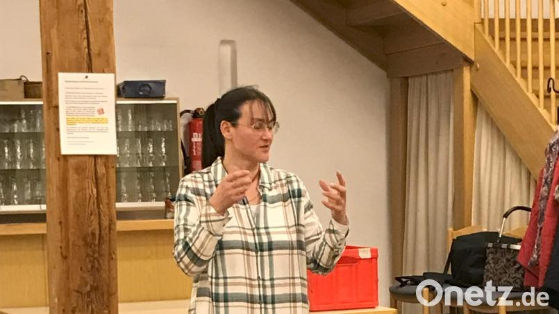 Müllerin Petra Schuster war Referentin beim Katholischen Frauenbund Kulmain. Bild: Rita König/exb