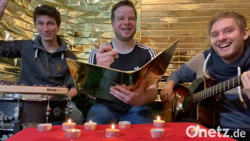 Die Partyband "Rotzlöffel" ist mit ihrem Hit "Schlittenfahrt" vertreten. Bild: Christoph Plank/exb