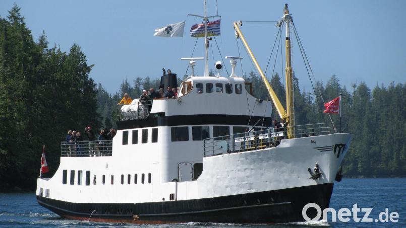 Eine Fahrt auf dem Postschiff "M.V. Frances Barkley" kostet je nach Strecke zwischen 38,50 und 95 kanadische Dollar. Bild: Lady Rose Marine Services/dpa