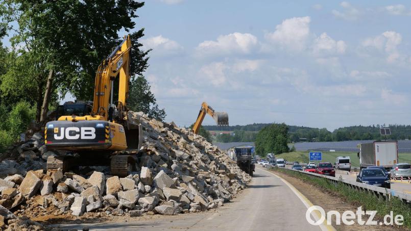 Auf der A93 nach Regensburg stehen wieder Bauarbeiten an.. Bild: Autobah GmbH