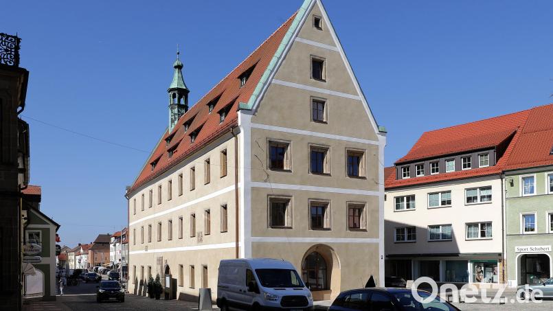 Eine Entscheidung über den Antrag der Stadt Auerbach auf eine Stabilisierungshilfe wird im November im Rathaus erwartet. Archivbild: Wolfgang Steinbacher
