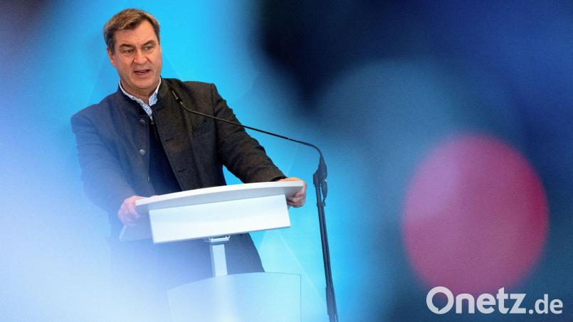 Markus Söder (CSU), Ministerpräsident von Bayern. Bild: Sven Hoppe/dpa