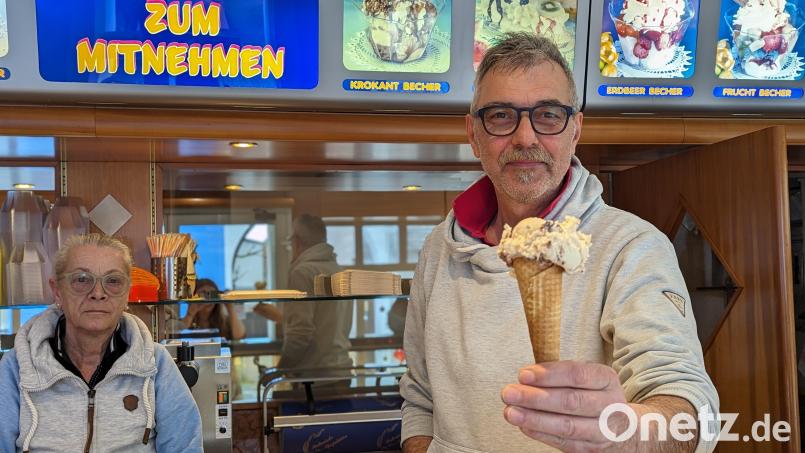 Wie in einigen Eisdielen im Landkreis Schwandorf wird die Kugel heuer auch bei Reiner Thunig im Eiscafé Primavera teurer. Bild: wrl