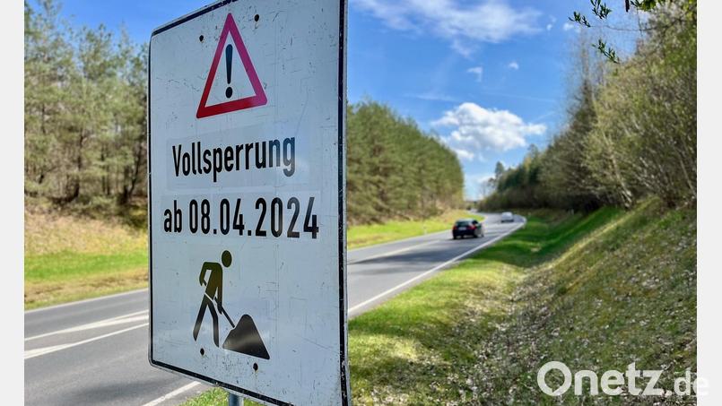 Zwischen Hütten und Tanzfleck ist ab Montag, 8. April, die Straße für mehrere Wochen gesperrt. Bild: Gabi Schönberger