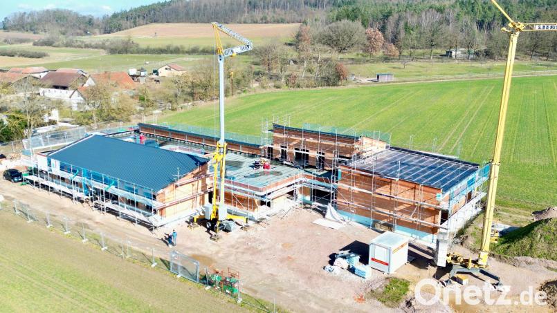 Das neue Nachsorgezentrum des VKKK in Zeitlarn befindet sich aktuell im Bau. Bild: Udo Wildner