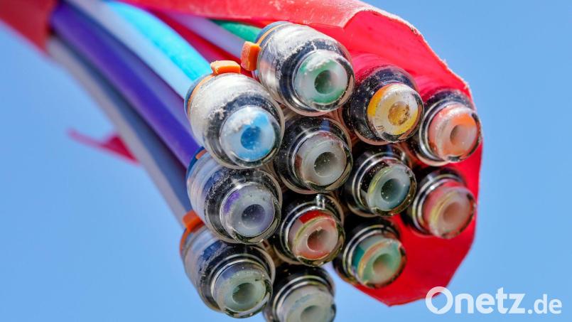 Auf lange Sicht sollen bis 2030 alle Haushalte in Deutschland mit Glasfaser versorgt werden können. Symbolbild: Uwe Anspach/dpa