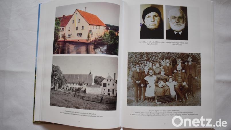 Reich bebildert ist die Dorfchronik über Pamsendorf. Bild: bnr