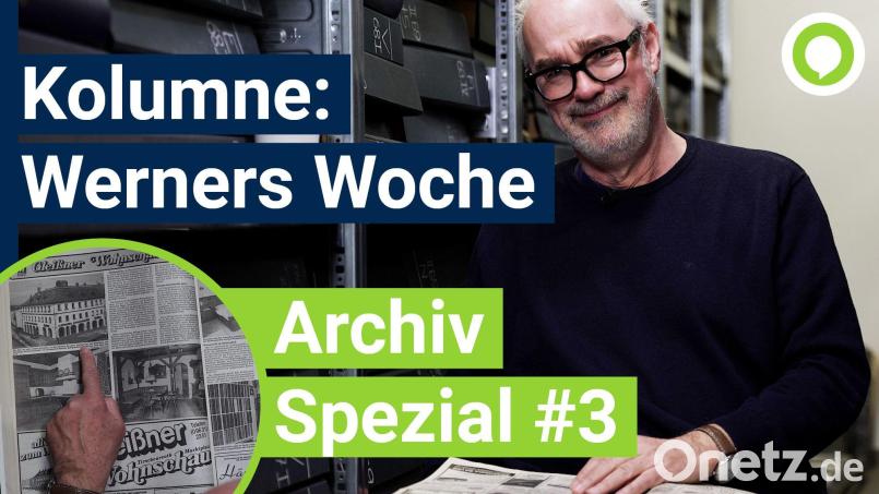 Frank Werner blickt in &quot;Werners Woche&quot; diesmal ins Jahr 1985. Bild: Christian Gold