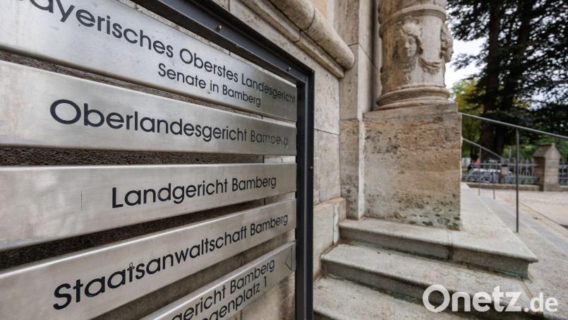 Außenansicht der Justizbehörden Bamberg. Bild: Daniel Karmann/dpa/Archivbild