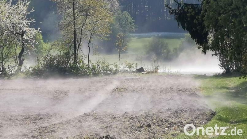 Die Natur bietet ein herrliches Naturschauspiel auf den Eslarner Feldern. Bild: gz