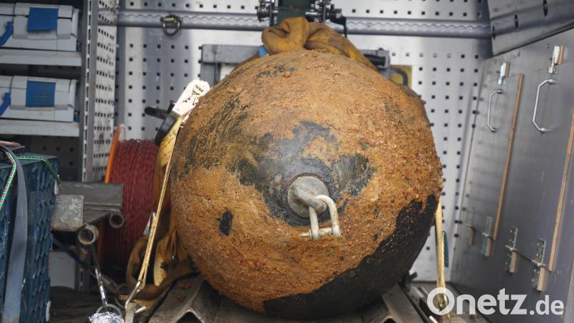 Fast 24 Stunden nachdem sie entdeckt wurde, war auch die zweite Weltkriegsbombe in Amberg entschärft worden. Bild: jut
