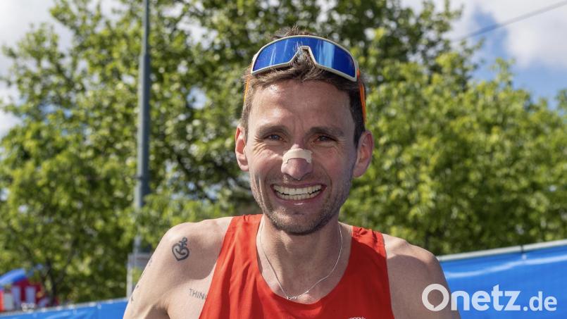 Erik Hille beim Wien-Marathon. Bild: Norbert Wilhelm/exb