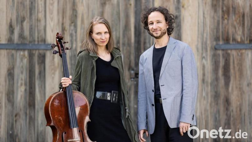 Cellistin Marie-Elisabeth Hecker und Pianist Martin Helmchen Bild: Ole Schwarz/exb