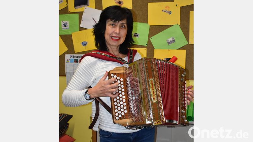 Die Vorsitzende des Musikvereins &quot;Klingende Töne&quot; Lilia Gette ist auf der Suche nach einem geeigneten Nachfolger/in für sie und das Vorstandsteam des Vereins. Bild: rgr