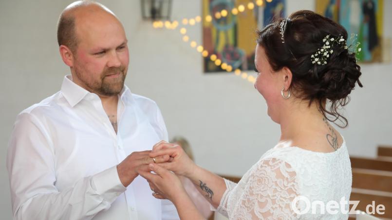David und Ashley wollten vergangenes Jahr heiraten, mussten ihre Hochzeit allerdings absagen. Bild: Wolfgang Steinbacher