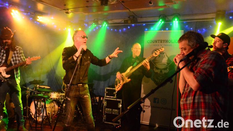 Die "Countryholics" begeistern auf der Live Stage. Bild: Kunz