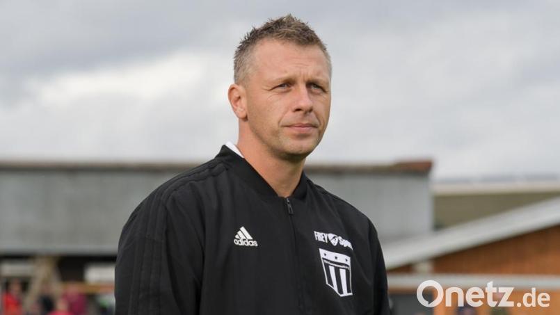 Sascha Haberkorn, der Trainer des TSV Konnersreuth, freut sich auf das Toto-Pokal-Finale gegen Bezirksligist SG Regnitzlosau. Archivbild: Schrems
