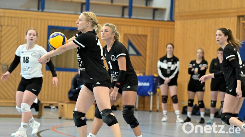 Linda Kramer und ihre Teamkolleginnen vom VC Amberg verpassten den Aufstieg in die Bayernliga. Bild: Hubert Ziegler