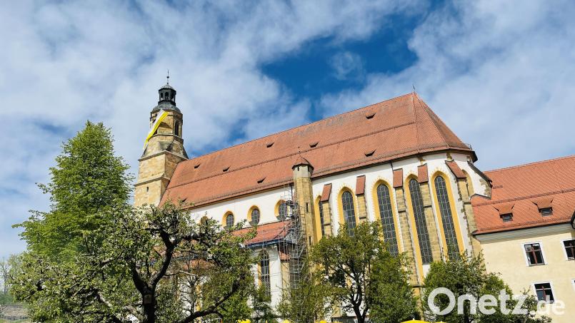 Pünktlich zum Patroziniumsfest zeigte sich der Pfarrgarten von St. Georg bei strahlendem Sonnenschein von seiner besten Seite. Bild: Stephan Weiß/exb