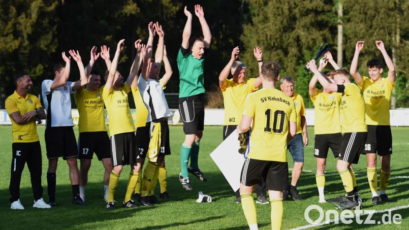 Der SV Hahnbach ist Kreispokalsieger im Fußballkreis Amberg/Weiden. Bild: Büttner