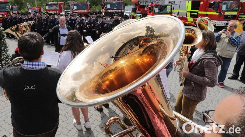Die Feuerwehr Amberg feiert wieder ihr Wachfest. Beginn ist am Sonntag, 5. Mai, um 11 Uhr am Schießstätteweg. Archivbild: Wolfgang Steinbacher