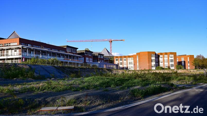 Hier soll das neue Operationszentrum des Klinikum Bayreuth entstehen. Bild: Fabrica Lux/Klinikum Bayreuth GmbH