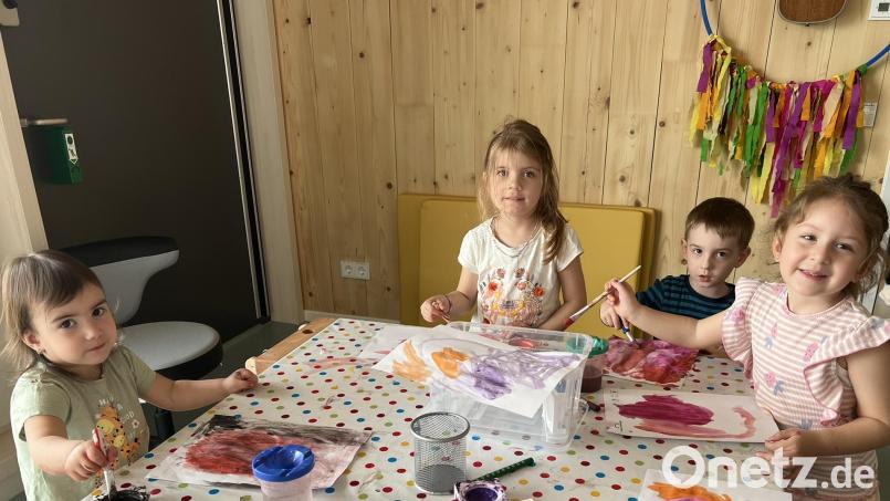 Im November haben die Mädchen und Buben im Johanniter-Kinderhaus &quot;Waldwichtel&quot; in Waldsassen das neue Domizil am Stationsweg bezogen. Bild: Katja Bloßfeldt/exb