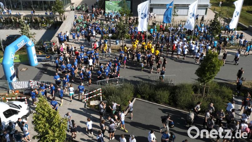 Der Campus der Grammer AG bot schon im vergangenen Jahr einen geeigneten Rahmen für den Amberg- Sulzbacher Firmenlauf. Archivbild: chl