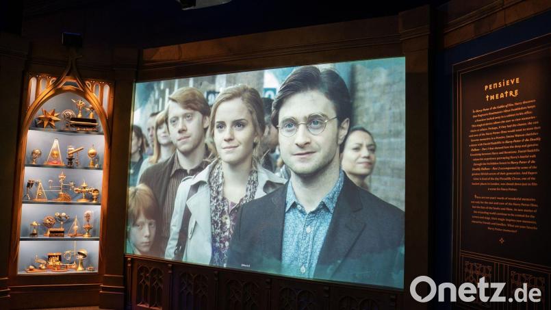 Das Foto zeigt einen Ausschnitt aus „Harry Potter: Die Ausstellung“ bei der Weltpremiere 2022 in Philadelphia, USA. Bild: Matthias Buchegger/allegria.at/dpa/Handout