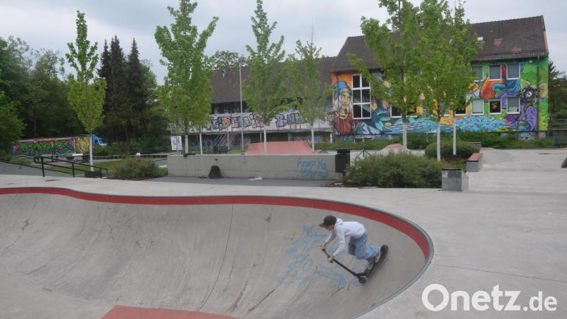 Auch der Skate-Park trägt zur wachsenden Beliebtheit des Jugendzentrums bei. Am 25. Mai steht wieder der große Skate-Contest an. Bild: fz