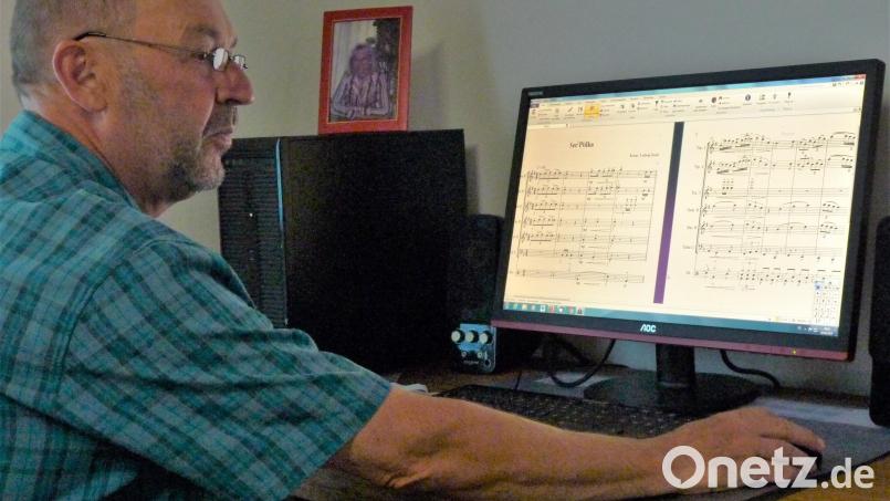 Von Klassik bis Jazz komponiert uind arrangiert Ludwig Zandt die unterschiedlichsten Stile für verschiedene Ensembles. Jetzt wird eines seiner Werke im Wiener Musikverein erstmals in Österrreich aufgeführt. Bild: bz
