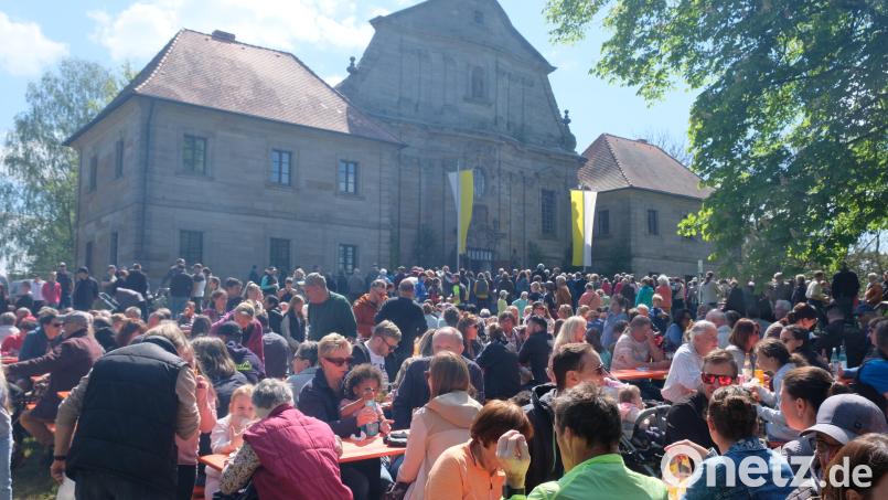 Es war wieder einer der Höhepunkte im Jahreskalender des &quot;Kulmgaus&quot;. Einen Wonnetag bescherten dem Reitclub am Kulm beim traditionellen Sternritt die Besuchermassen. Bild: do