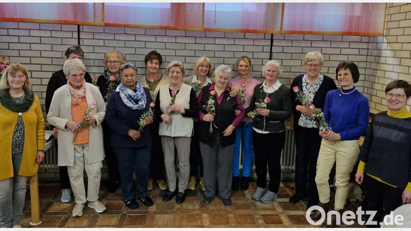 Die Jubilarinnen der Jahre 2023 und 2024 wurden im Kümmersbrucker Frauenbund geehrt. Bild: e