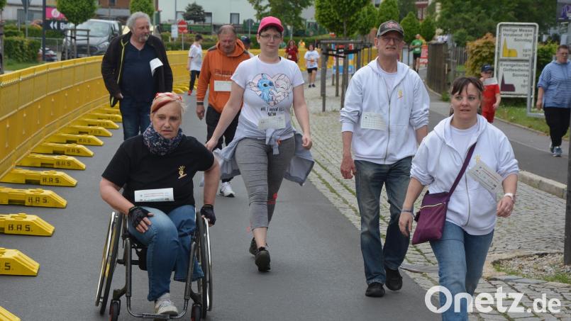 Menschen mit und ohne Handicap nahmen teil. Bild: jr