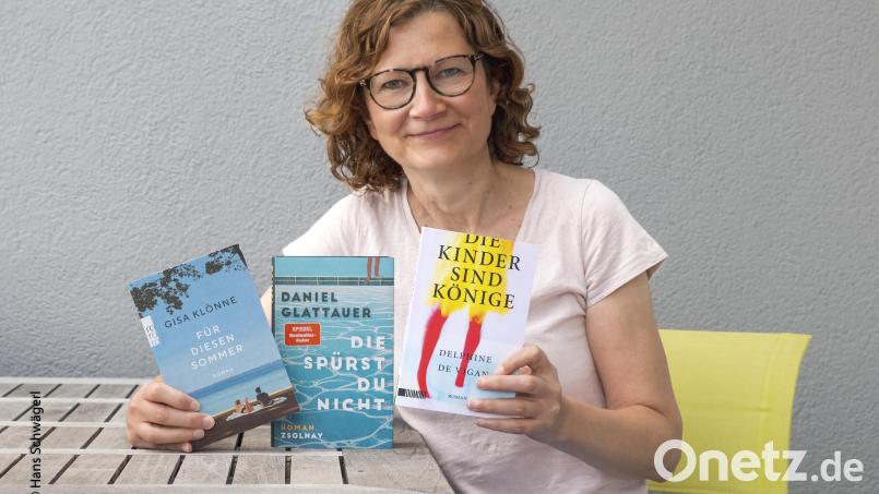 Maria Rupprecht mit ihren Lese-Empfehlungen Bild: Hans Schwägerl/exb