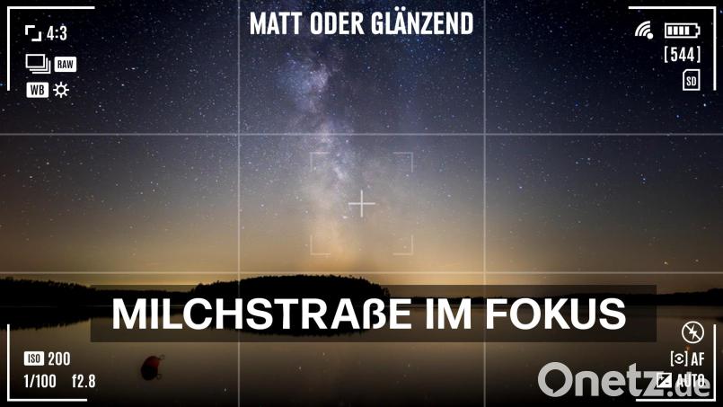 Einmal die Milchstraße fotografieren. Für viele Fotografen und Fotografinnen ist das Traum und gleichzeitig Herausforderung. Mit der richtigen Einstellung – an der Kamera und beim Kameramann – ist das eigentlich kein Problem. Bild: Peter Müller