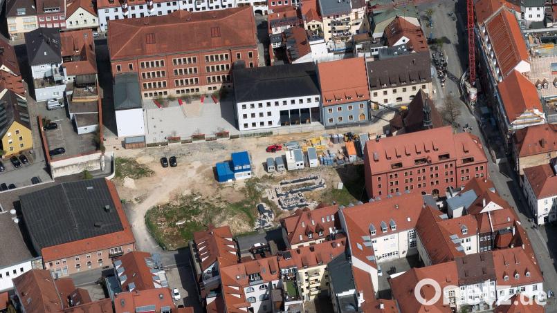 Das Bürgerspital-Areal im Herzen der Amberger Altstadt steht seit vielen Jahren leer. Nun ist die öffentliche Ausschreibung für die Bebauung erfolgt. Ein erster Schritt ist damit getan. Bild: Bernd Georgi