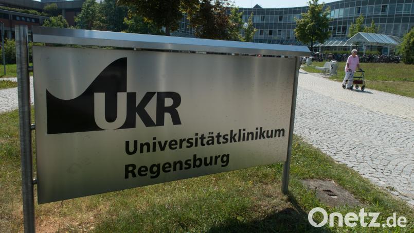 Das Universitätsklinikum in Regensburg wird ausgebaut. Für rund 84 Millionen Euro entsteht ein neuer Forschungskomplex. Archivbild: Armin Weigel/dpa