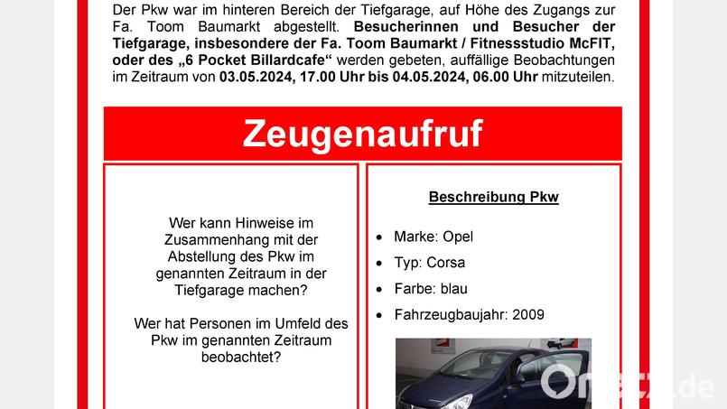 Die Kriminalpolizei Regensburg sucht mit einem Zeugenaufruf nach Hinweisen auf den Tod der 19-Jährigen aus dem Landkreis Cham. Bild: Polizeipräsidium Oberpfalz