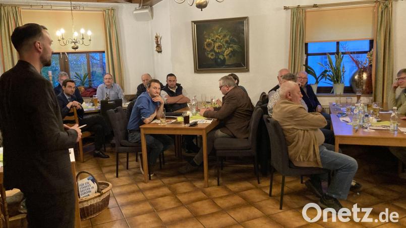 Gut besucht war die Jahreshauptversammlung der CSU Tännesberg. Bild: Angelika Prem