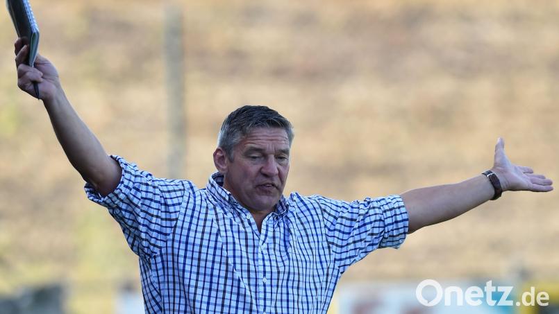 Trainer Klaus Schinner und der ASV Haidenaab bezwangen den SV 08 Auerbach mit 2:0. Archivbild: A. Schwarzmeier