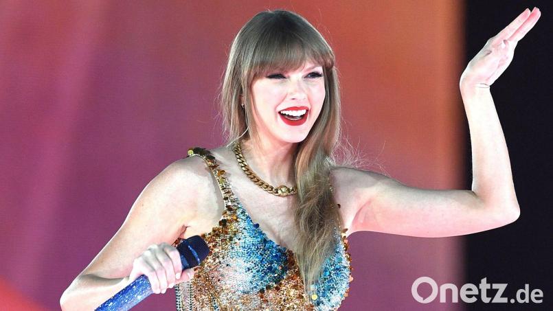 Taylor Swift kommt im Juli im Rahmen ihrer „The Eras“-Tournee unter anderem nach Gelsenkirchen, München und Hamburg. Bild: Danish Ravi/Zuma Press/dpa