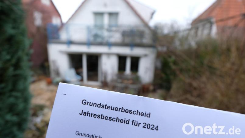 Die neue Grundsteuer kommt. Bild: Bernd Weißbrod/dpa