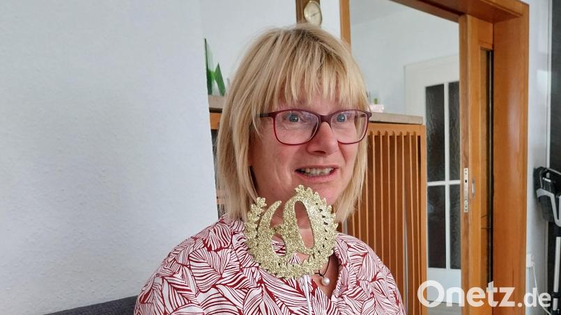 Übungsleiterin Bettina Steckermeier feierte vor Kurzem ihren 60. Geburtstag. Bild: Marianne Scheffler/exb