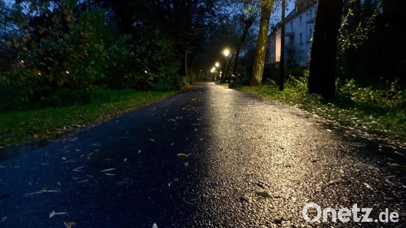Hier, im Weidener Max-Reger-Park, hat sich im Oktober die Vergewaltigung zugetragen, die nun vor Gericht verhandelt wird. Archivbild: Gabi Schönberger