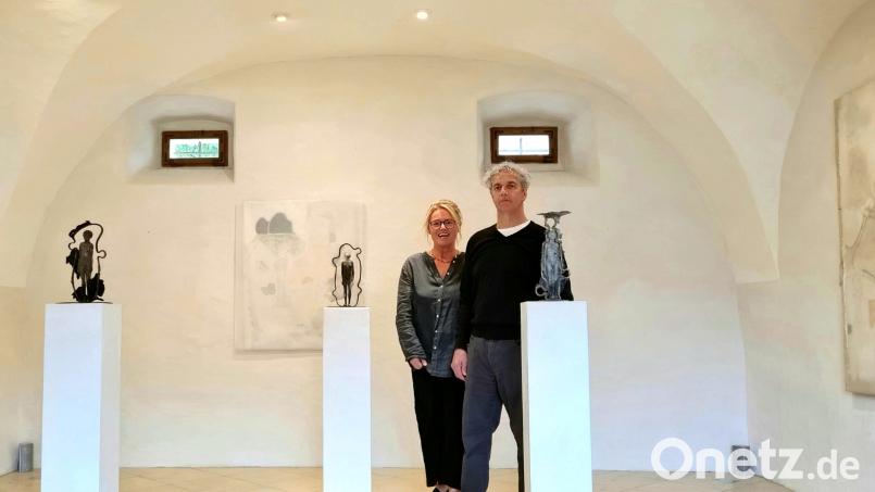 Hanna Regina Uber und Robert Diem laden zur neuen Ausstellung &quot;Subcode&quot; ins Kunstprojekt Aschach. Bild: Uber/Diem/exb