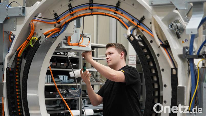 Siemens Healthineers zählt zu den größten Arbeitgebern im Landkreis Tirschenreuth. Das Unternehmen stellt in Kemnath Strahlentherapiegerät her. Für eine Befragung der Wirtschaftsförderung wurden aber auch die kleinen Betriebe angeschrieben, insgesamt waren es 1200 Landkreis-Unternehmen, 386 antworteten. Bild: kaz