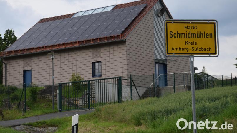 Das Hauptgebäude der Wasserversorgung in Schmidmühlen findet man in Zufahrt zur Bergheimer Straße. Bild: bö